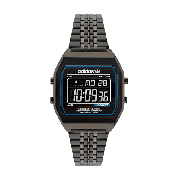 Adidas Street Digital Two AOST22073 Unisex Watch Chronograph - Adidas Street Digital Two AOST22073 Unisex Watch Chronograph