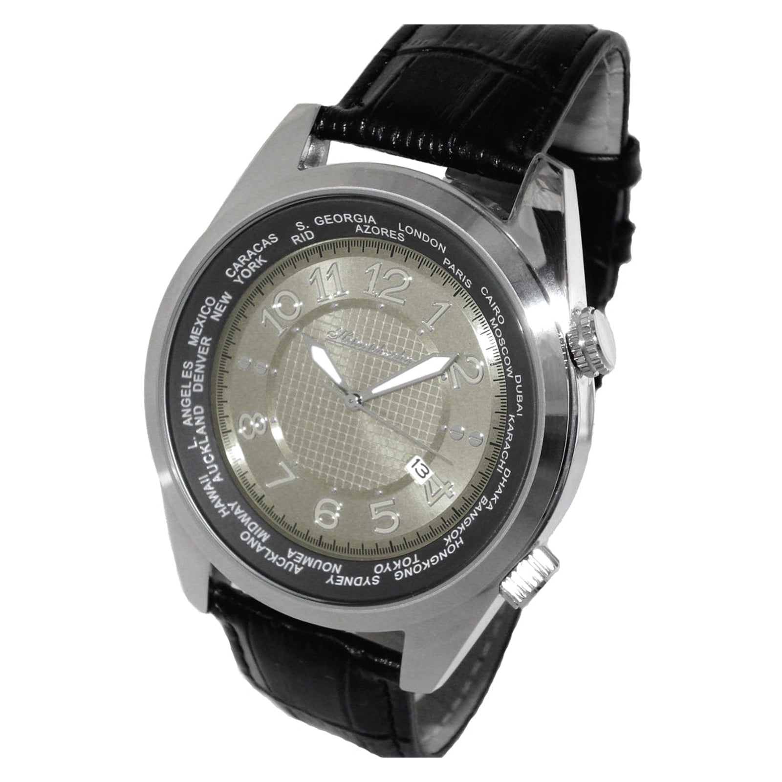 HEINRICHSSOHN Danzig Silver HS1003S Mens Watch - HEINRICHSSOHN Danzig Silver HS1003S Mens Watch