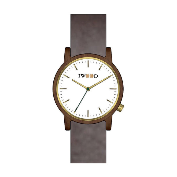 Iwood Real Wood Mens Watch IW18444003 - Iwood Real Wood Mens Watch IW18444003