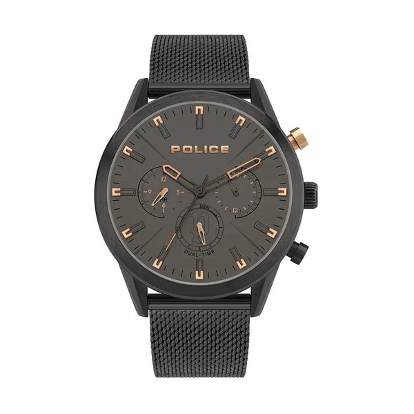Police Silfra PL.16021JSB/79MM Mens Watch Dualtimer - Police Silfra PL.16021JSB/79MM Mens Watch Dualtimer