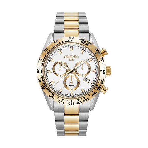 Roamer Monza 100 850837471520 Mens Watch Chronograph - Roamer Monza 100 850837471520 Mens Watch Chronograph